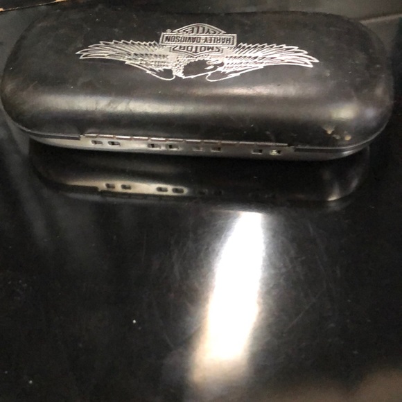 Harley Davidson motorcycle sunglass case - Picture 4 of 6